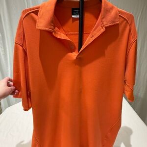 Nike Golf Orange Polo Shirt